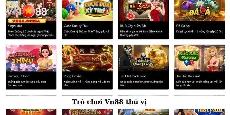 Trò chơi Vn888 thú vị